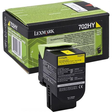 Toner Εκτυπωτή Lexmark 70C2HY0 High Yield Yellow -3k Pgs